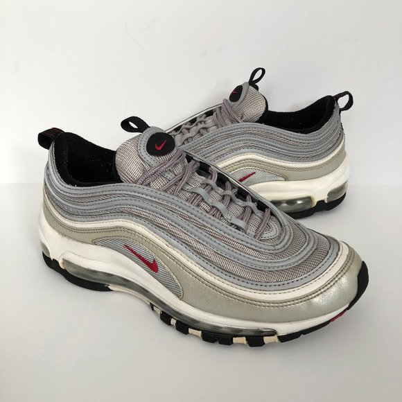 Nike Air Max 97 OG QS Silver Bullet Sneakers - Picture 1 of 9